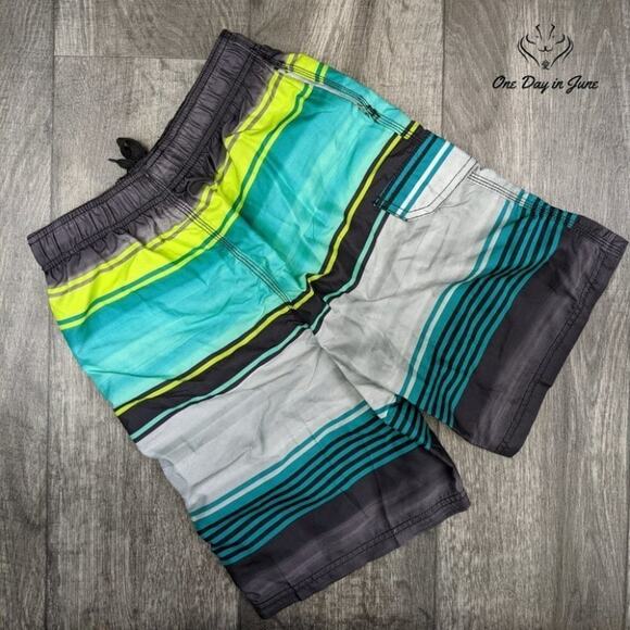 Kanu Surf Avalon Quick Dry UPF 50+ Beach Swim Trunks Size 14-16 - Picture 4 of 4